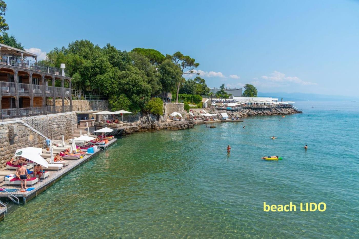 Milena Apartment Opatija Volosko Exterior photo